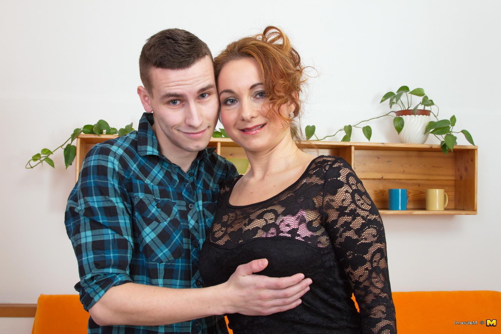 16P Hot MILF playing with her younger lover