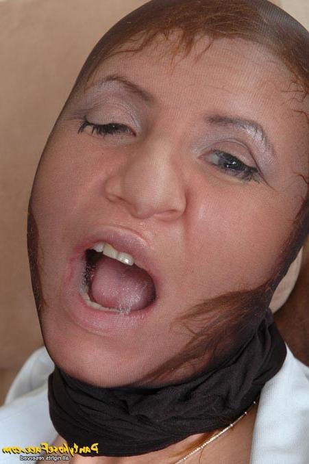16P Lesbian teen with pantyhose all over their body