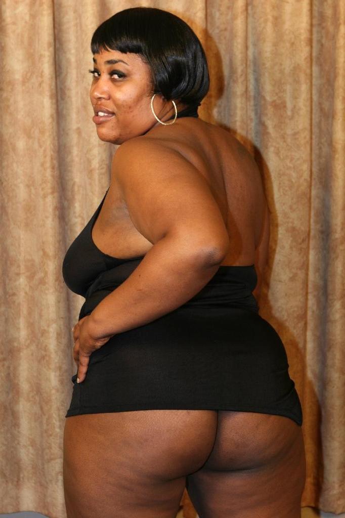 16P Horny ebony BBW Sasha showing off her huge belly while humping on top of a big b