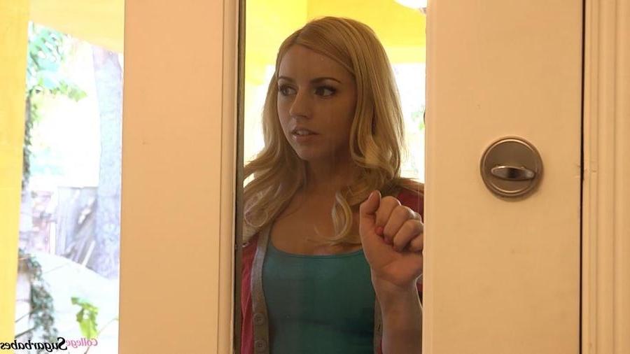 16P Spoiled coed Lexi Belle meets her new sugar daddy
