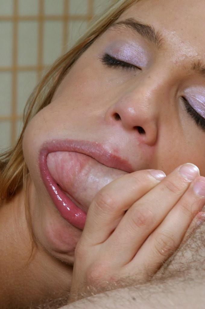16P Blonde teen gagged by neighbors cock
