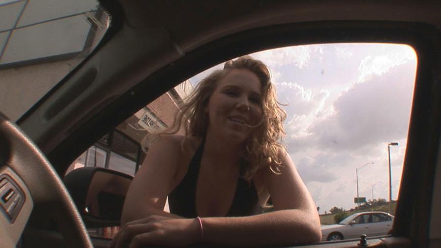 16P Hot blonde stripper car blowjob &amp;amp; fucking hard