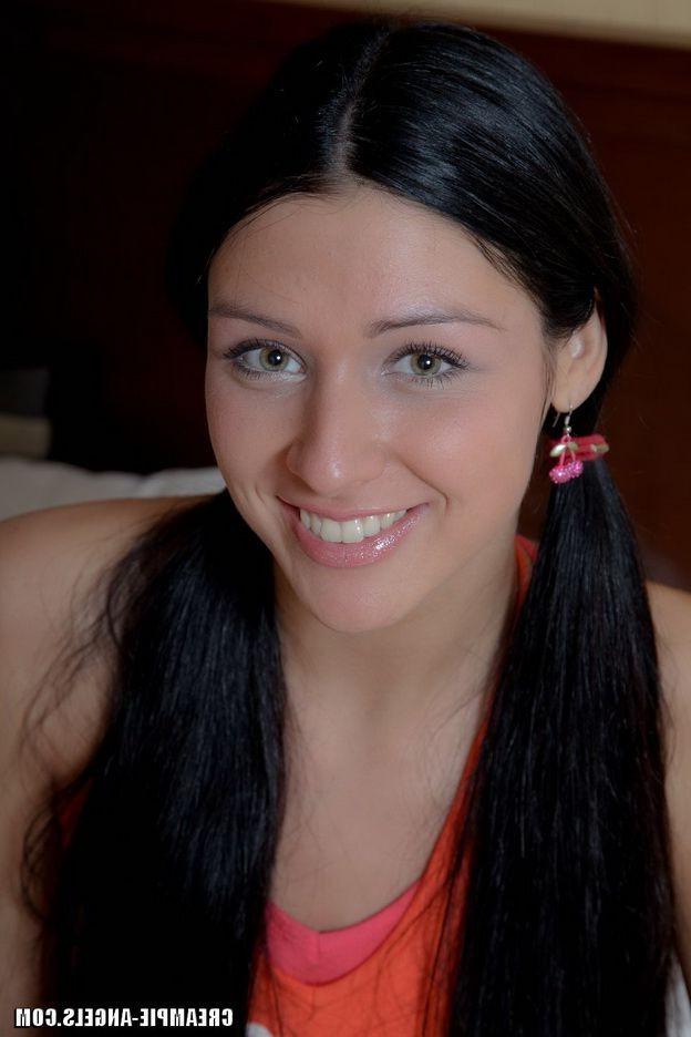 15P Brunette teen angel in hardcore fucking with orals