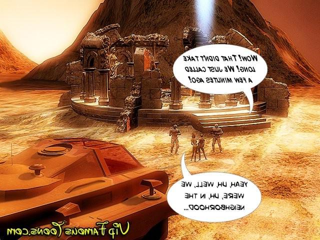 12P Space desant sex adventures  Erotic comic story about adventures