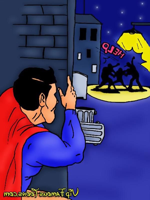 15P Superman and Supergirl adventure