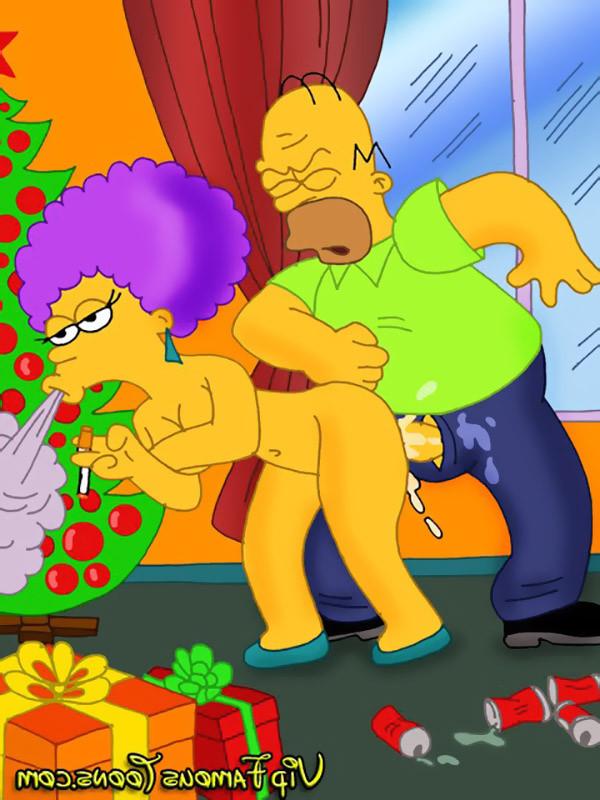 10P Famous toon stars Xmas orgy
