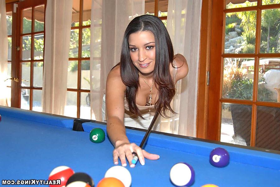 17P Horny milfs stay for a game of pool that turns into a game of pussy
