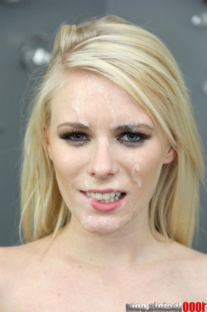 12P Elaina Raye sucks his cock until he splashes all over her pretty face