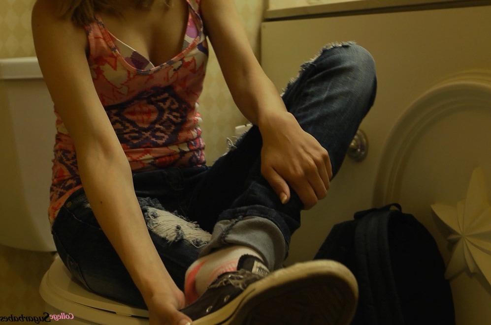16P Tight teen coed fucks sugar daddy for tuition money