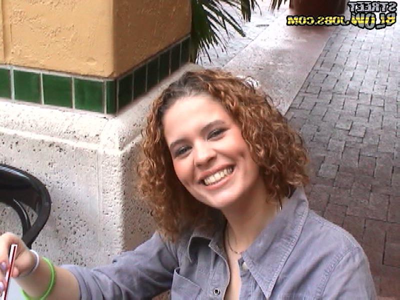 16P Cute amateur babe gets creamed on spycam as she is caught blowing a stranger