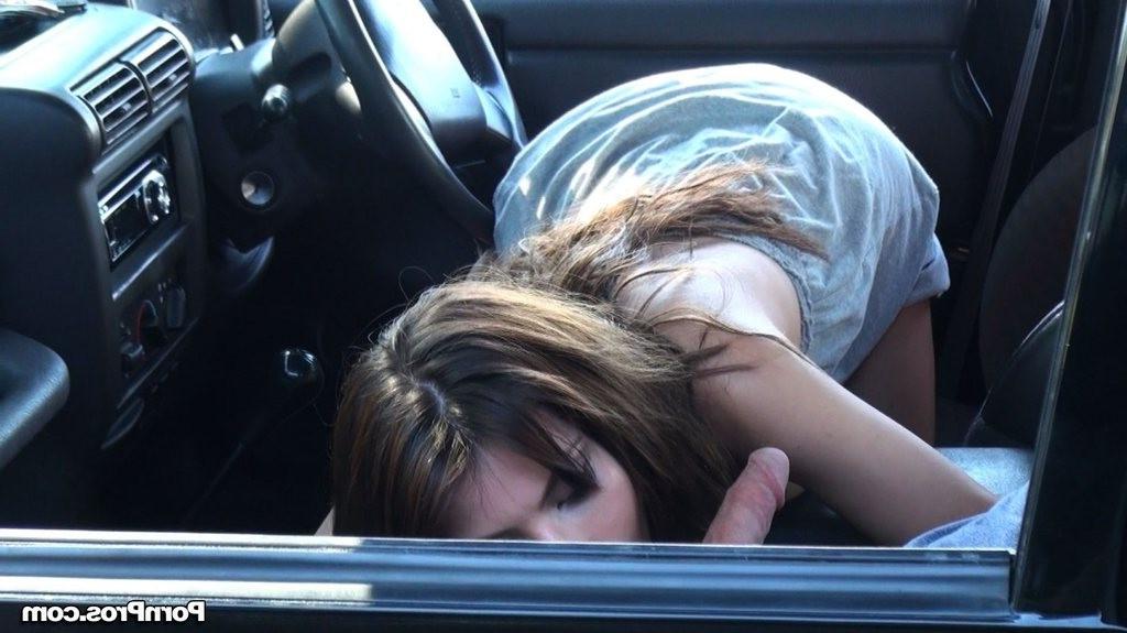 12P Alexa Nicole gets kinky with a hard cock in a car