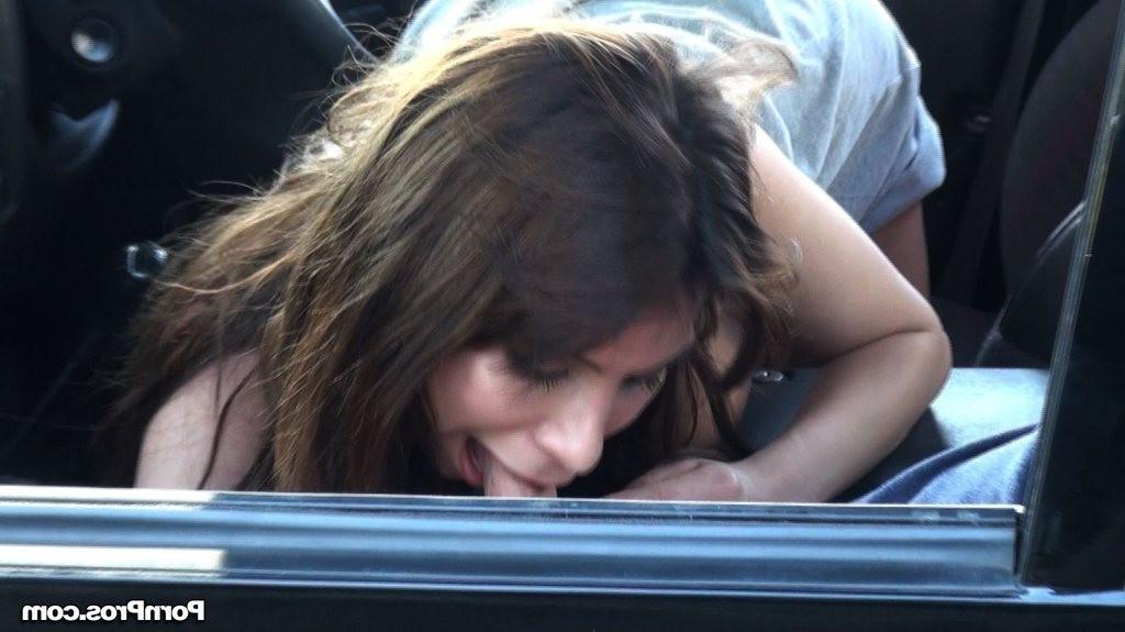 12P Alexa Nicole gets kinky with a hard cock in a car