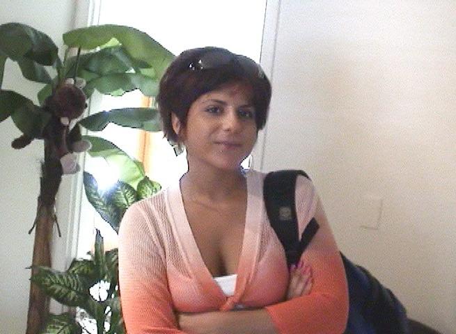 13P This hot short haird brunnette babe gets creamed up for cash in these hot spy ca