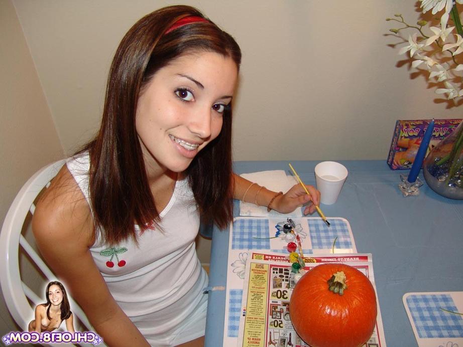 16P small tit teen enjoying adult sex game at eighteen
