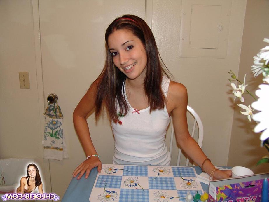 16P small tit teen enjoying adult sex game at eighteen