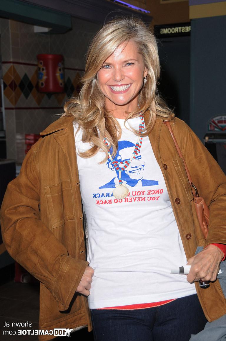 12P Christie Brinkley tight jeans camel toe