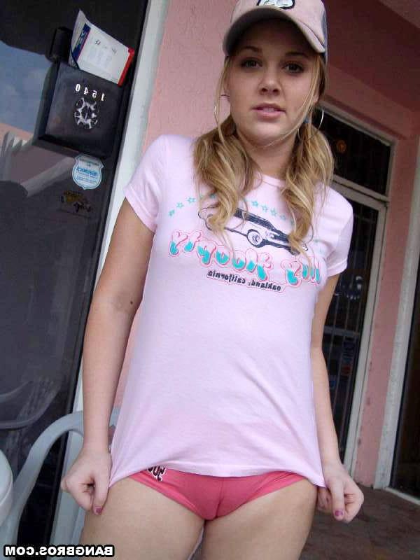 16P Cute teen cameltoe getting fucked hard