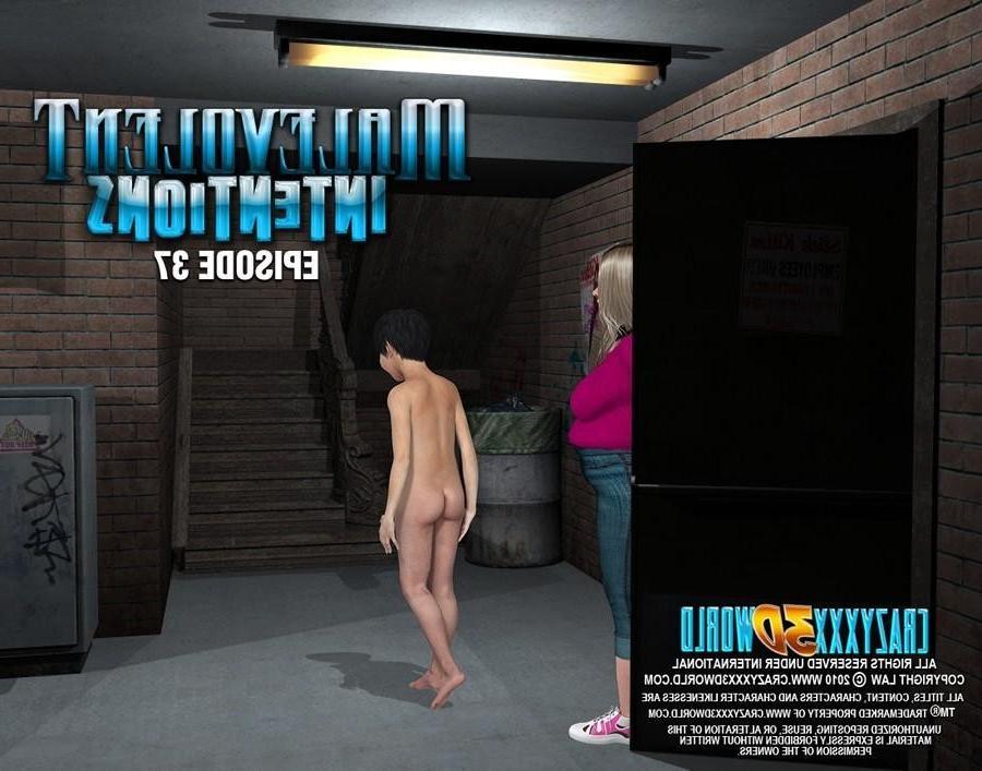 16P A fat woman seducing a guy in these comics