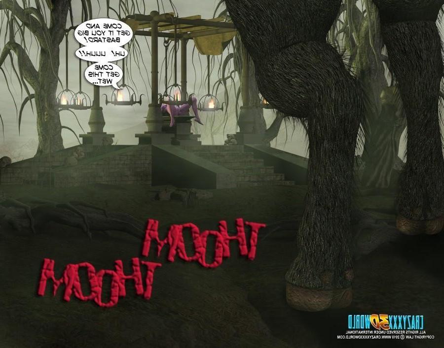 16P A monster doing a sheelf in these comics