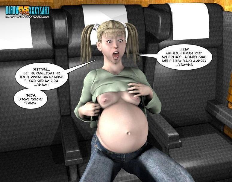 16P Pregnant FFM threesome comics 