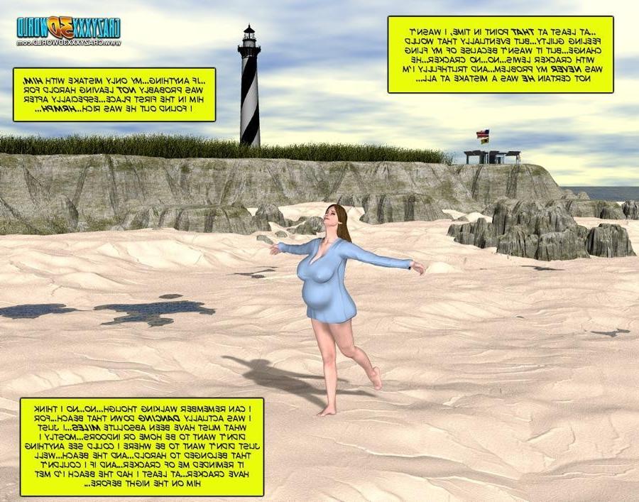 15P People at the beach in these adult comics