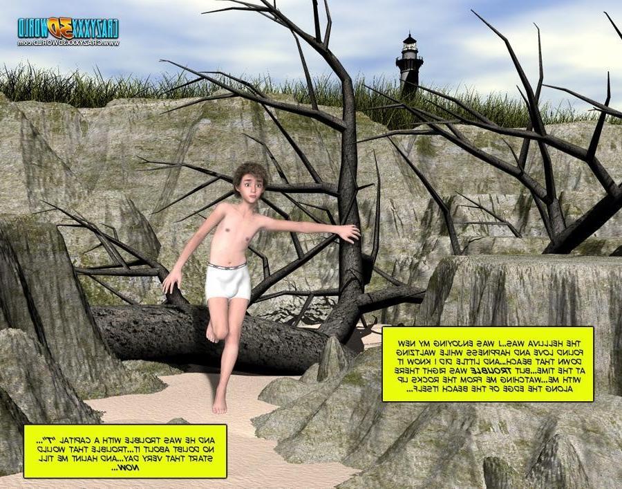 15P People at the beach in these adult comics