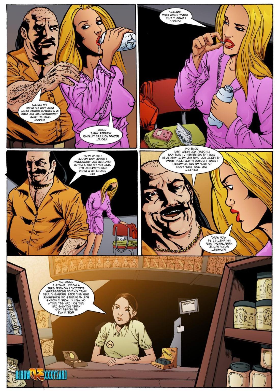 15P Adult XXX action comics