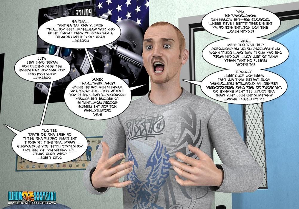 16P Crazy 3D Comics