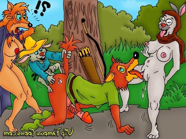 10P Robin Hood and maid Marian sex  Wild orgy with prince of thieves