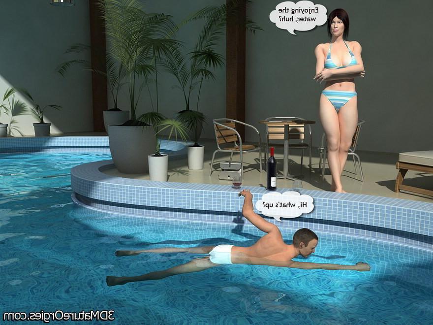 11P Horny and slender mom seduces a boy and rides him