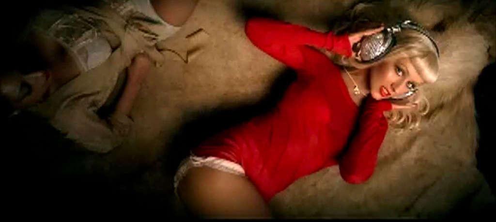 16P Christina Aguilera show her croch upskirt in car and big cleavafe