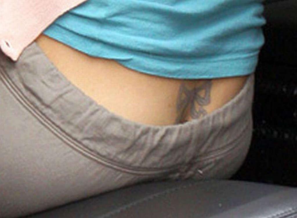 16P Jessica Alba showing panties upskirt in car and see thru top