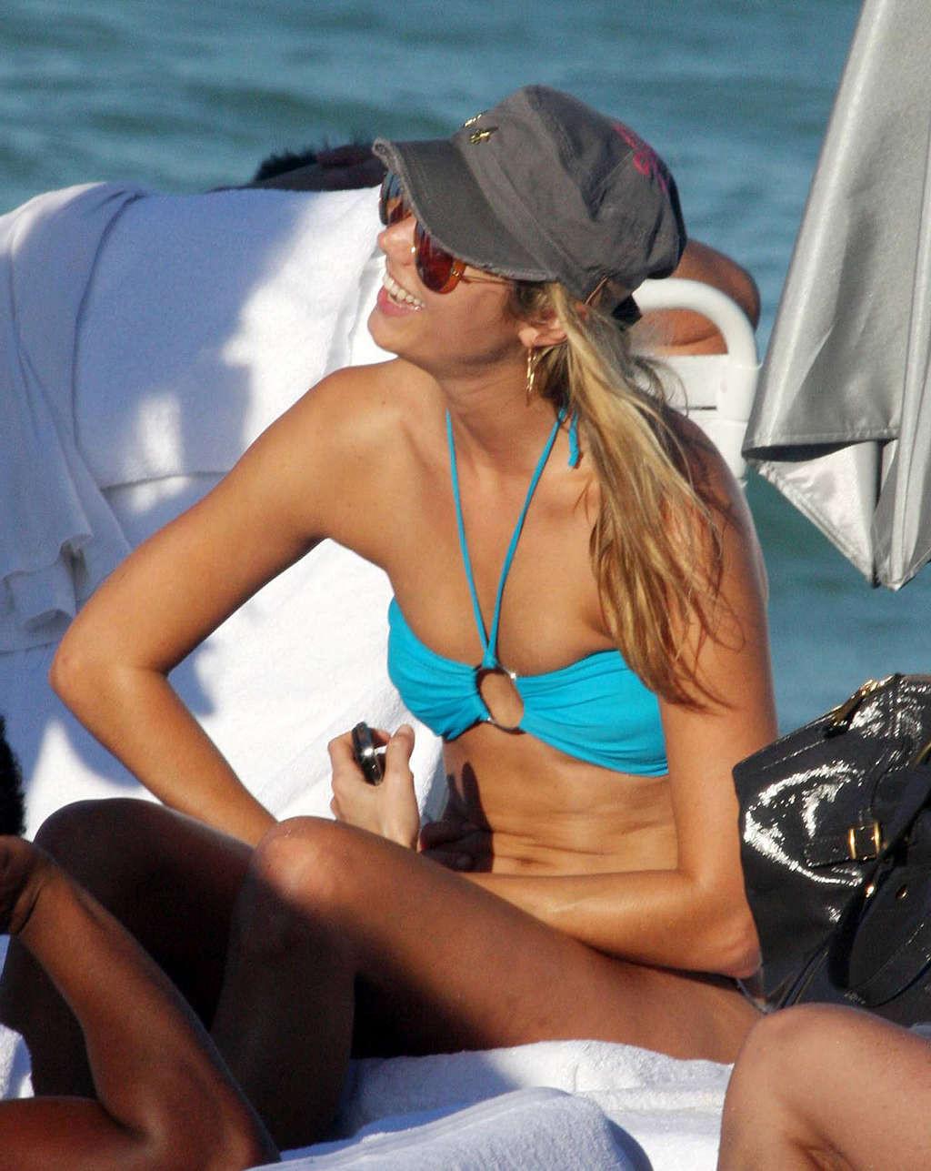 16P Stacy Keibler showing her perfect body and nice sexy ass on the beach
