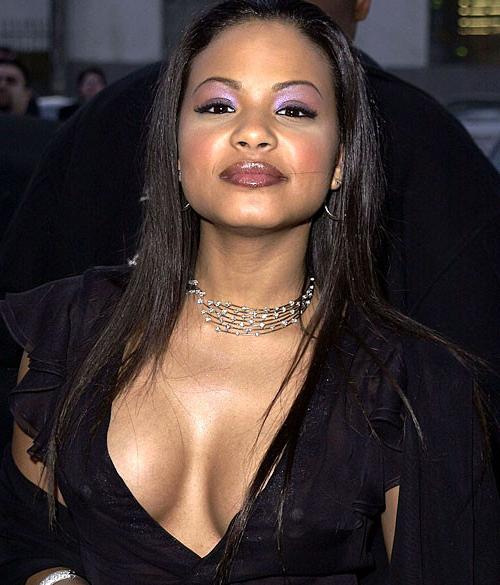 10P Christina Milian showing panties upskirt in car and see thru dress paparazzi pic
