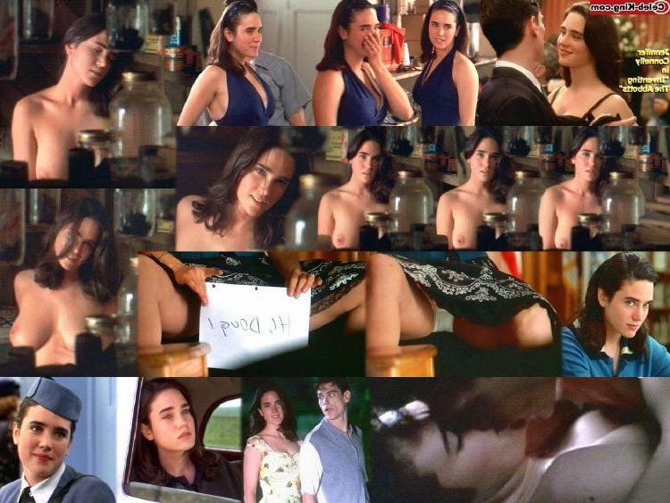16P Celebrity Jennifer Connelly showing boobs for the camera