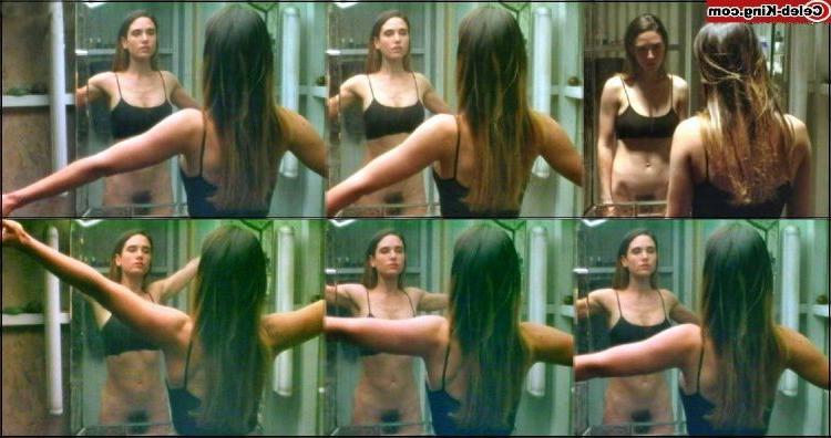 16P Celebrity Jennifer Connelly showing boobs for the camera