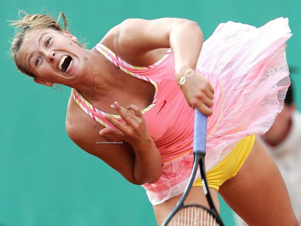 20P Maria Sharapova camel toe
