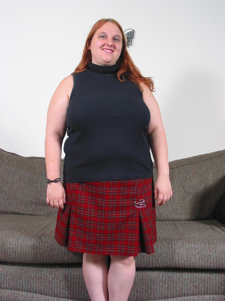 20P Big tit bbw teasing on a couch