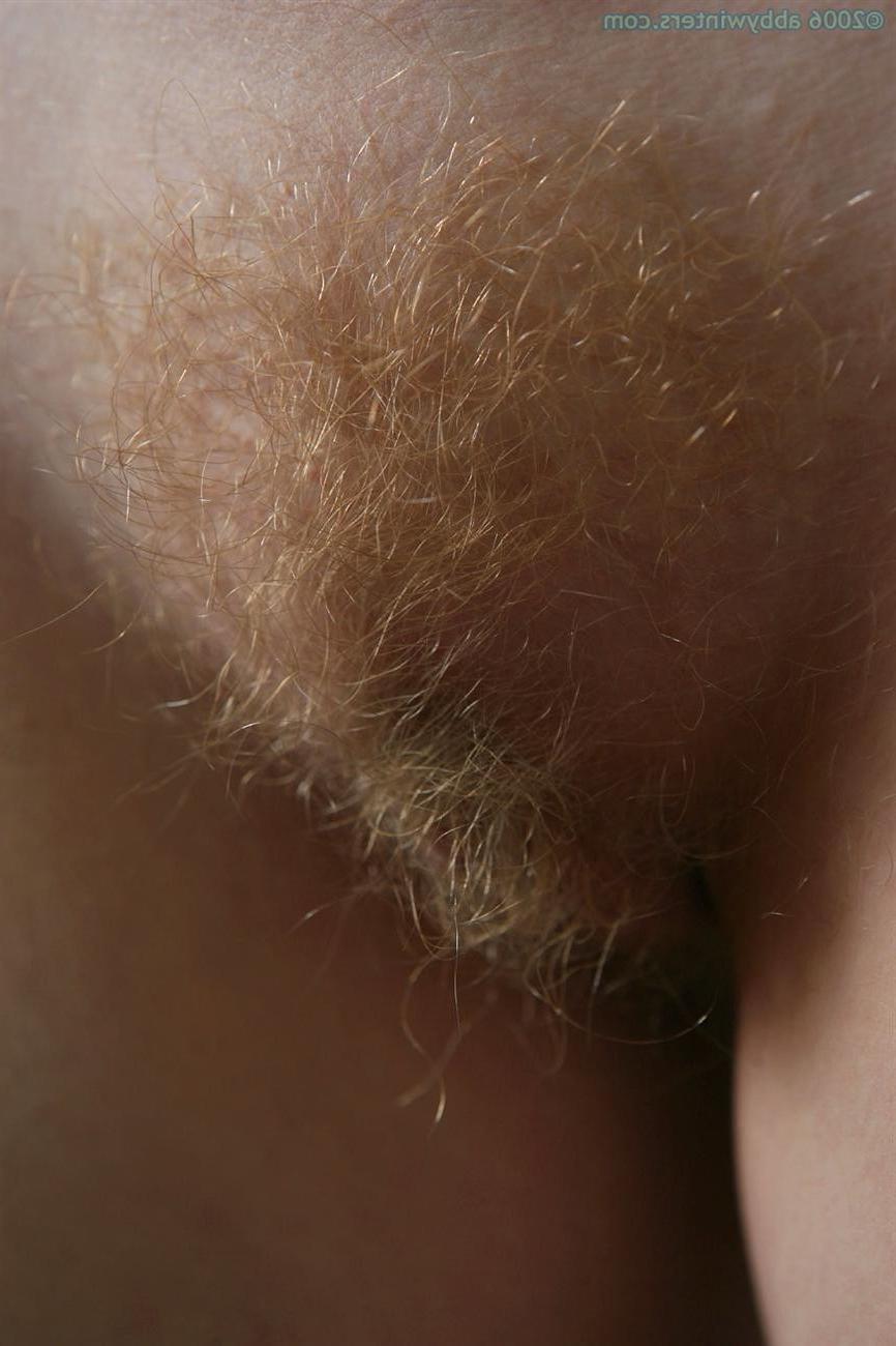 16P Cute redhead amateur wearing glasses shows her orange fur