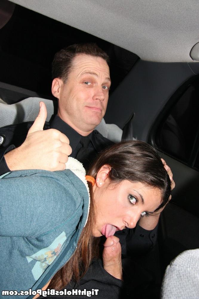16P Yummy teenie fucks and sucks a police officer with a big cock