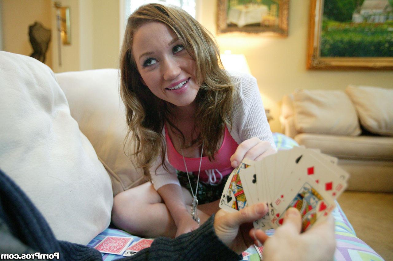 15P Madison Scott fucks grandpa over poker