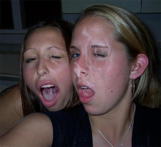 15P Homemade assortment of cum soaked teen girlfriends
