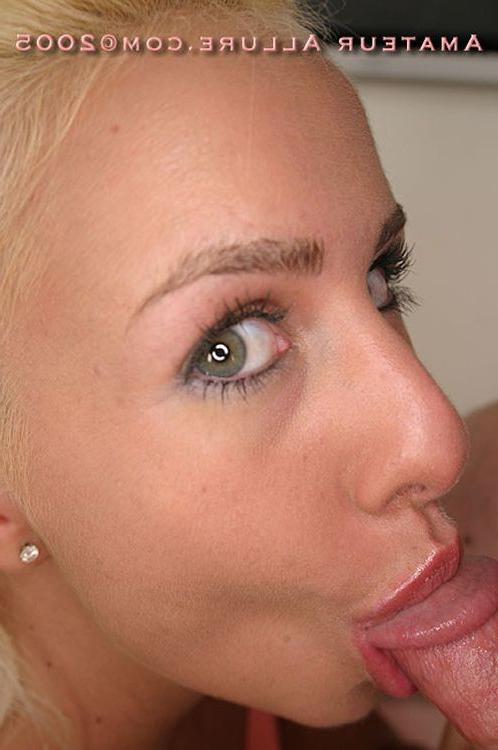 16P busty blonde babe gives head in car and eats cum