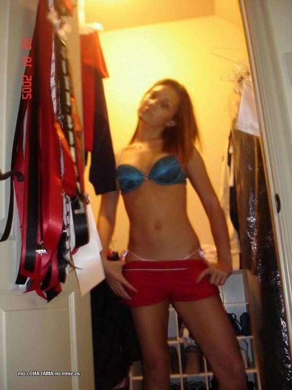 14P Sexy naughty teen posing in various lingerie