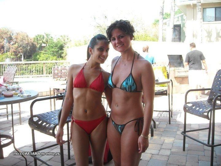 14P Officemates posing in sexy bikinis during vacation