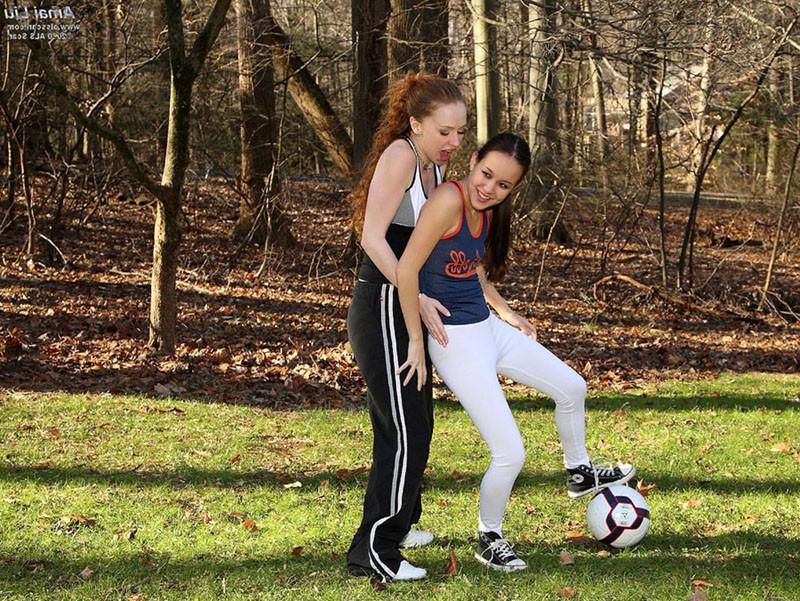 15P Soccer Game Turns Sexual with Amai Liu
