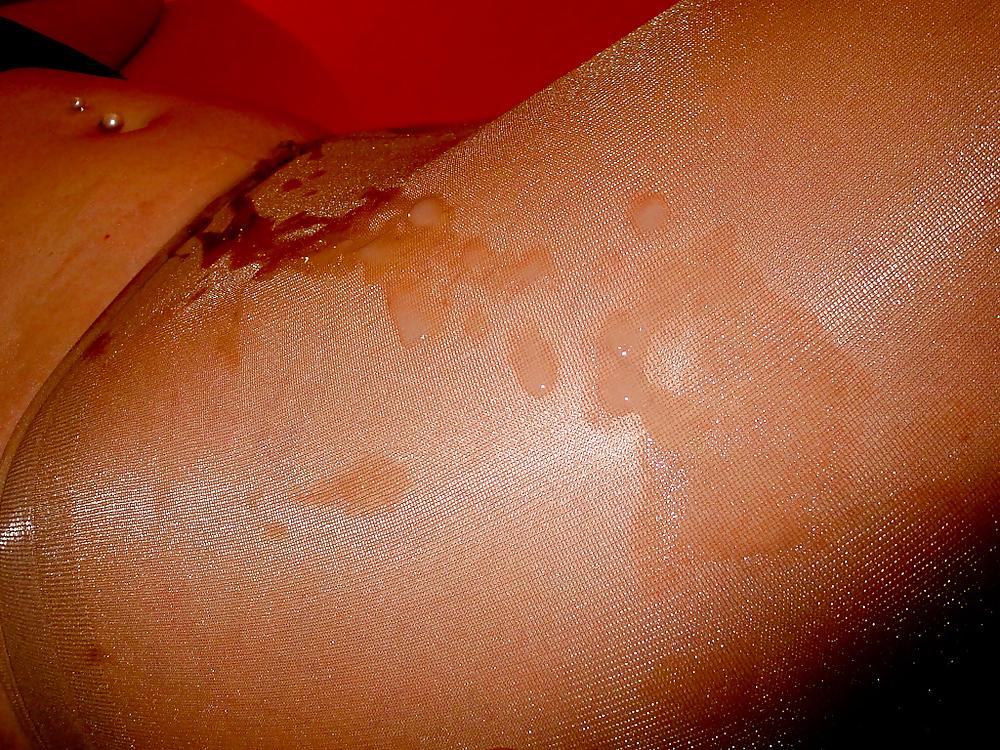 16P Shiny Pantyhose Part I