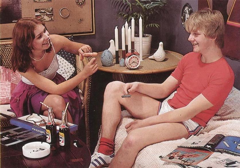 25P Vintage Hairy Teens & Hardcore