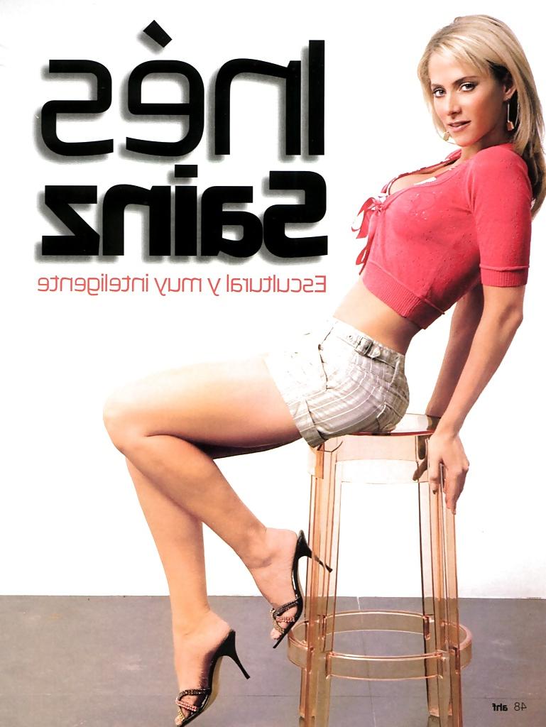21P Ines Sainz Hot TV Presenter