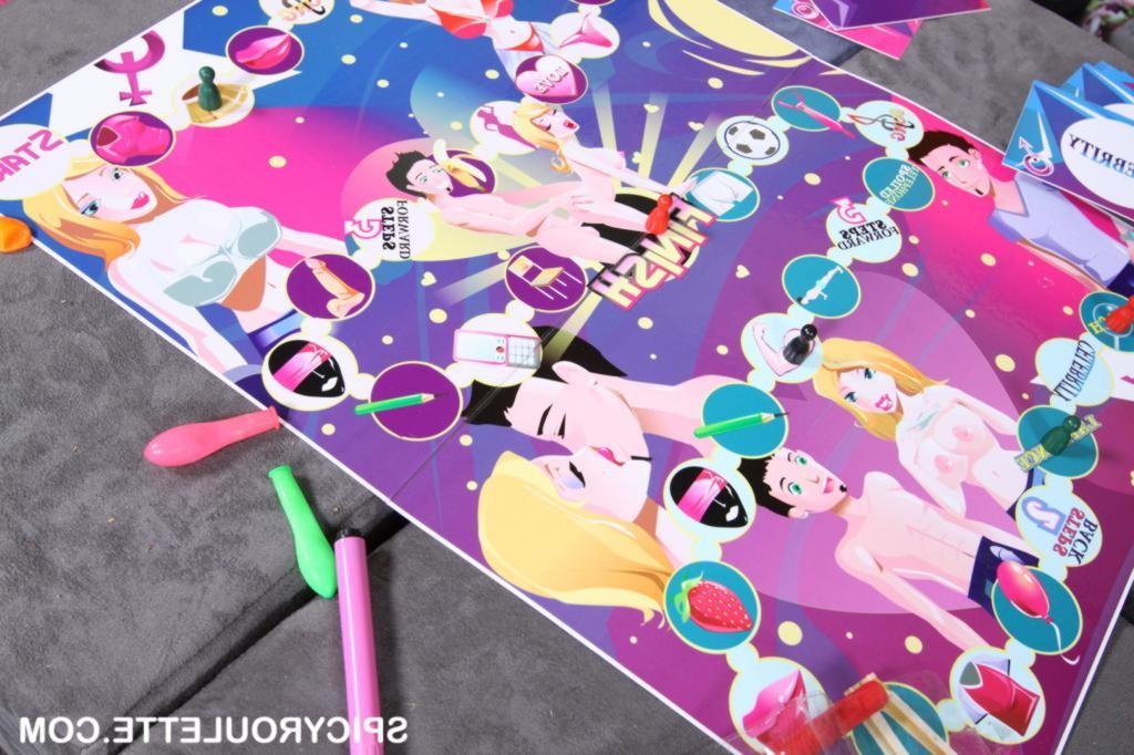 16P Innocent board game turns to hardcore sex orgy with eight people